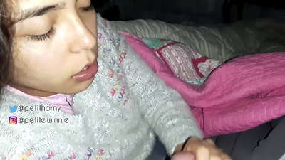 M'EMSSO TOTA LA LLET ACUMULADA DEL MEU MARIT - MOSTRANT LA LLENGUA AMB CUM